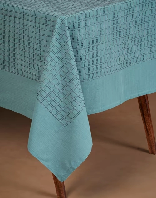 Samara Cotton Woven Table Cover 4 Samara Cotton Woven Table Cover