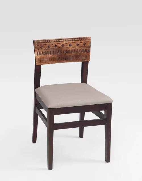 Brown Nomad Wooden Dining Chair