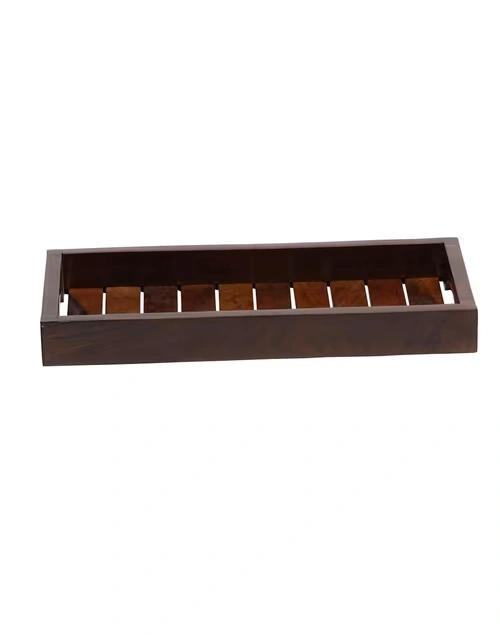 Brown Sheesham Wood Tray