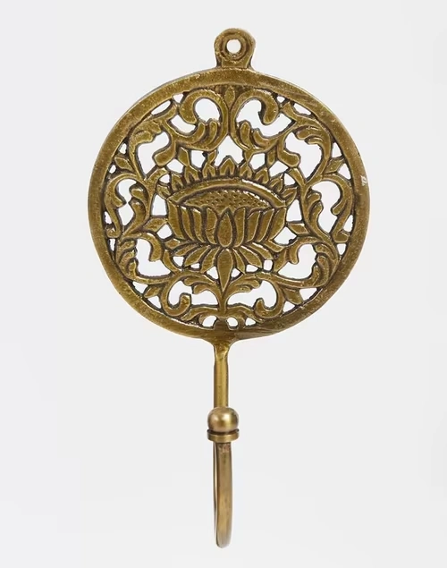 Antique Brass Yatan Metal Peg