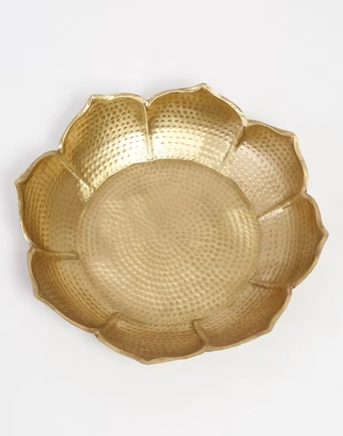 Antique Brass Saroj Metal Urli Small 3 Antique Brass Saroj Metal Urli Small