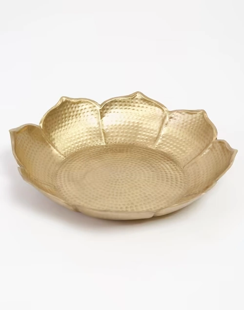 Antique Brass Saroj Metal Urli Small 4 Antique Brass Saroj Metal Urli Small