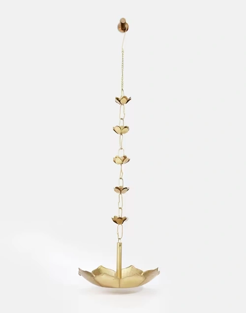 Antique Brass Saroj Metal Urli