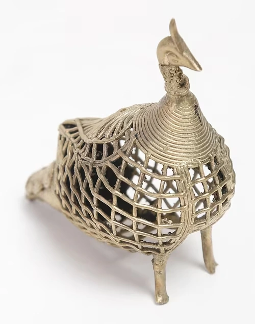 Antique Brass Yatan Metal Animal