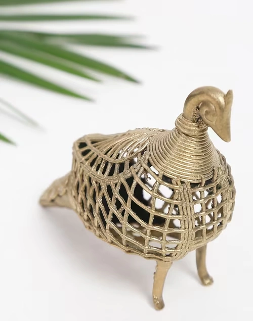 Antique Brass Yatan Metal Animal