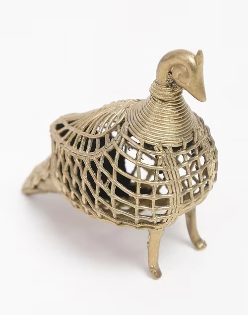 Antique Brass Yatan Metal Animal