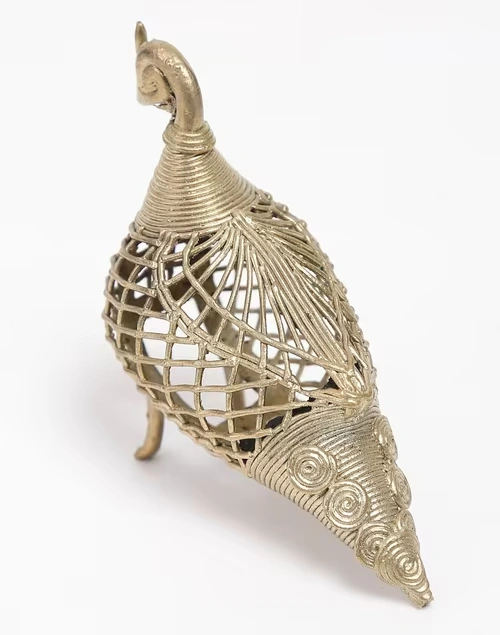 Antique Brass Yatan Metal Animal