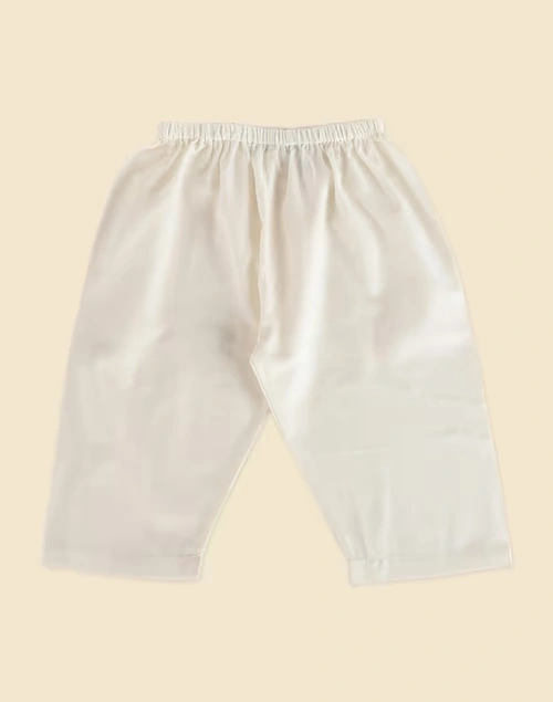 Natural Cotton Pyjama With Elasticated Waistband