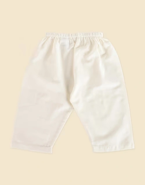 Natural Cotton Pyjama With Elasticated Waistband