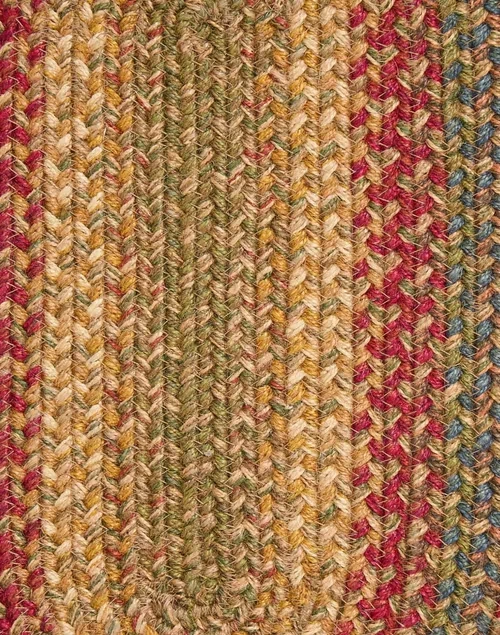 Red Afri Oval Jute Footmat - 2100 Gsm 4 Red Afri Oval Jute Footmat - 2100 Gsm