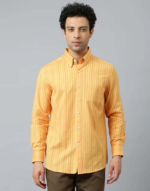 Yellow Cotton Shirt