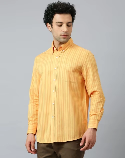 Yellow Cotton Shirt