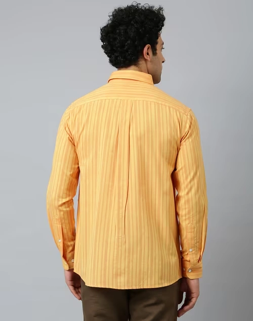 Yellow Cotton Shirt 4 Yellow Cotton Shirt