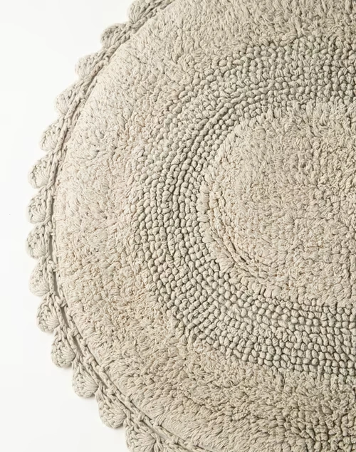 Crochia Cotton Woven Bathmat