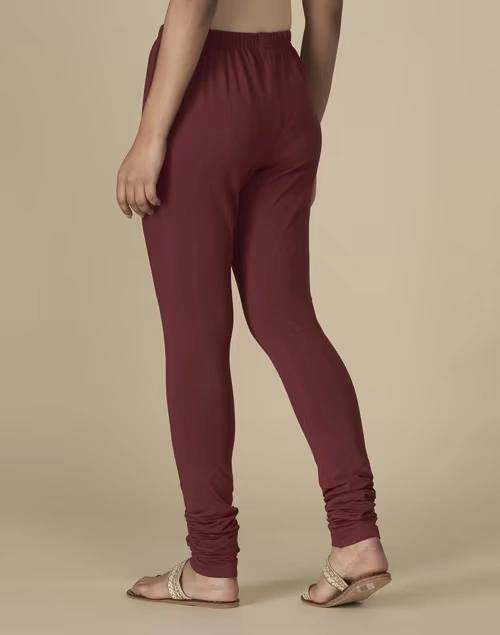 Cotton Blend Drawstring Churidar