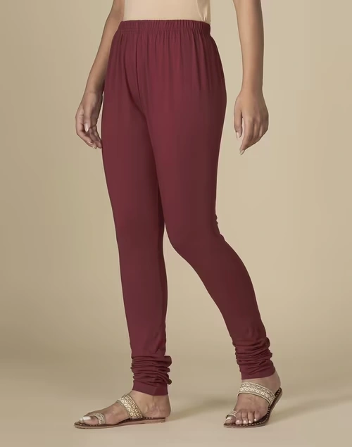 Cotton Blend Drawstring Churidar