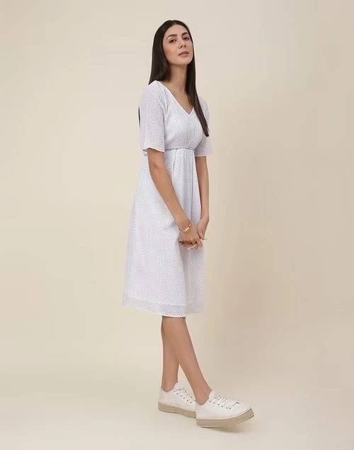 Cotton Printed Long Dress 4 Cotton Printed Long Dress