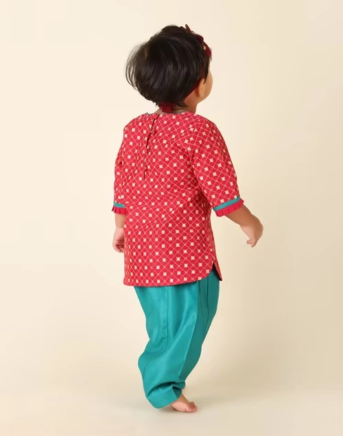 Cotton Silk Printed Salwar Set