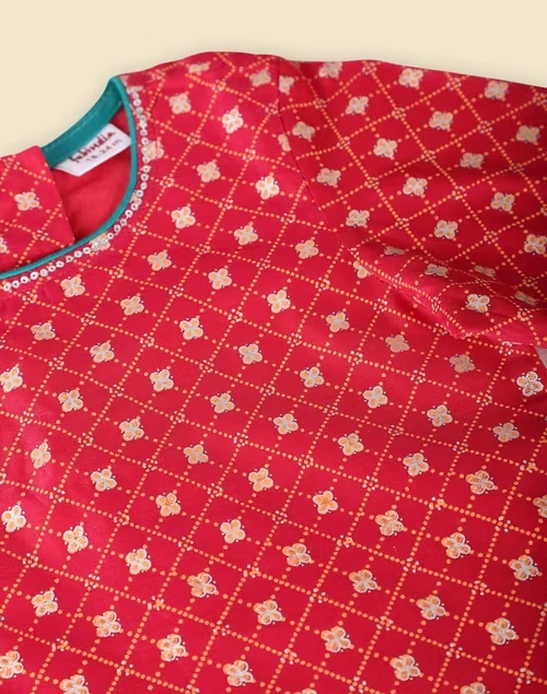 Cotton Silk Printed Salwar Set