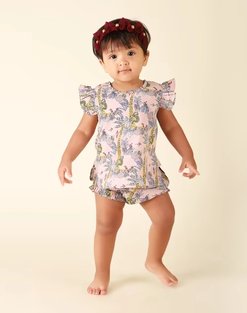 Cotton Printed Bloomer Set
