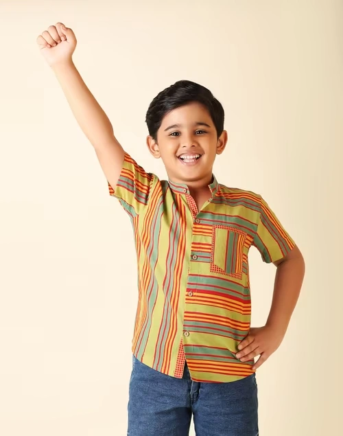 Cotton Printed Casual Shirt