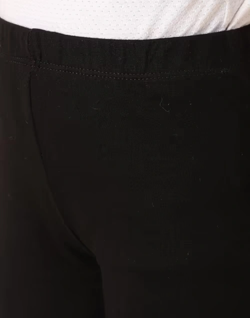 Black Cotton Blends Legging 4 Black Cotton Blends Legging