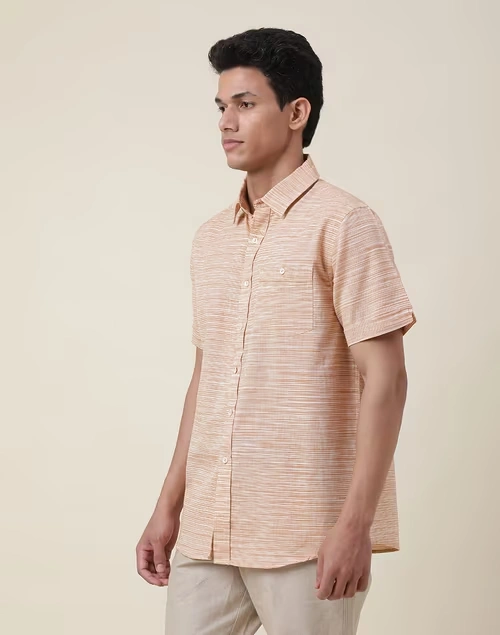 Beige Cotton Shirt