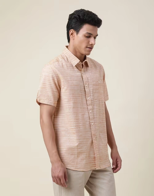 Beige Cotton Shirt