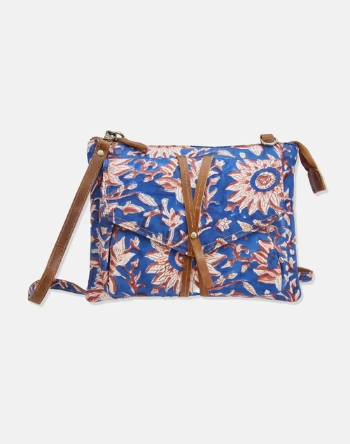 Blue Printed Sling 3 Blue Printed Sling