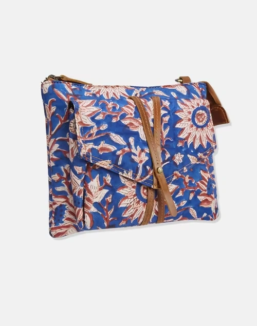 Blue Printed Sling 4 Blue Printed Sling