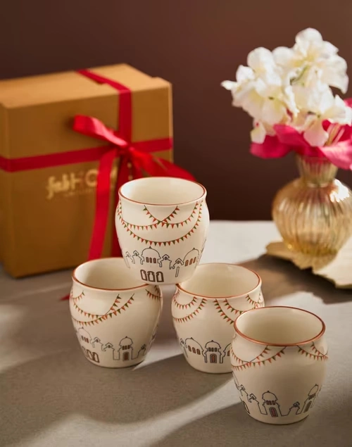 Bharat Kulhad Glass Gift Set Of 4