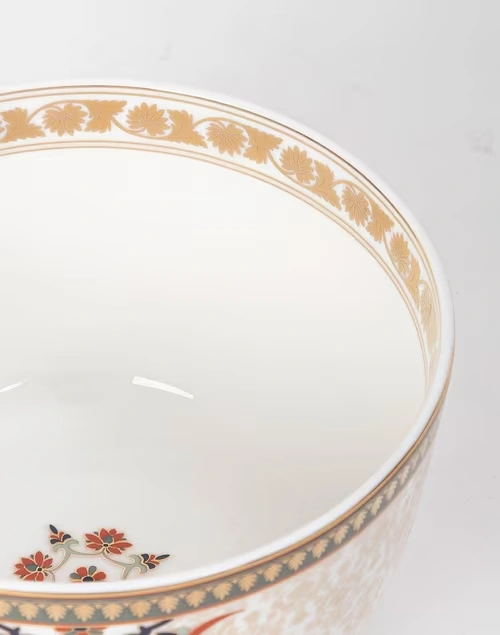 Jodha Ceramic Decaled Serving Bowl