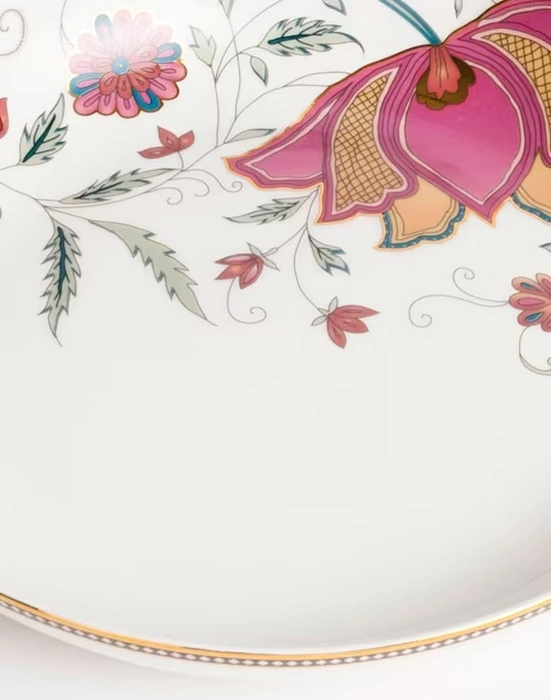 Zoya Ceramic Decaled Pasta Plate