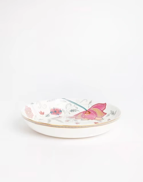 Zoya Ceramic Decaled Pasta Plate 3 Zoya Ceramic Decaled Pasta Plate