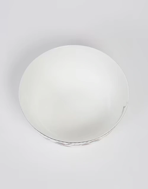 Avasa Decaled Ceramic Serving Bowl Large 4 Avasa Decaled Ceramic Serving Bowl Large