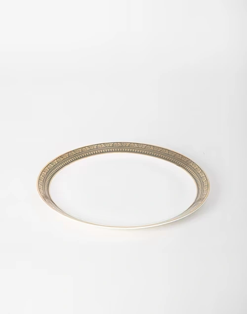 Jodha Ceramic Decaled Dinner Plate 3 Jodha Ceramic Decaled Dinner Plate