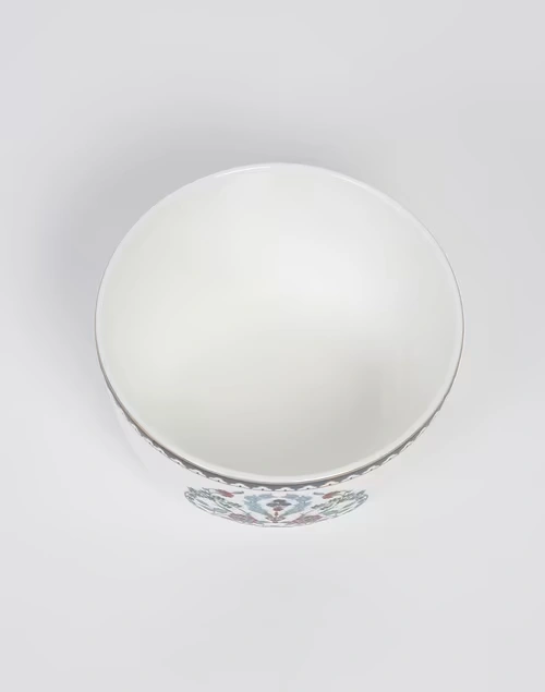 Avasa Decaled Ceramic Serving Bowl Small 4 Avasa Decaled Ceramic Serving Bowl Small