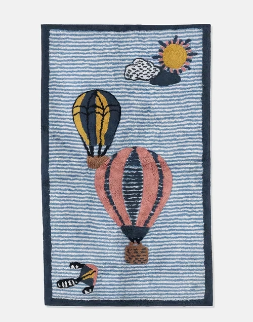 Coloured Bon Voyage Woven Dhurrie