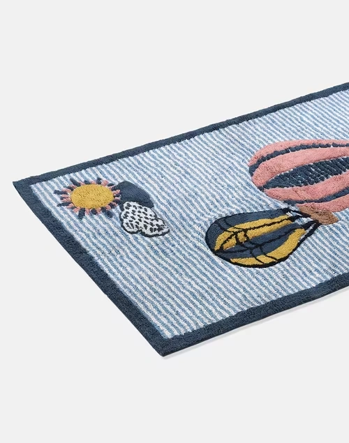 Coloured Bon Voyage Woven Dhurrie