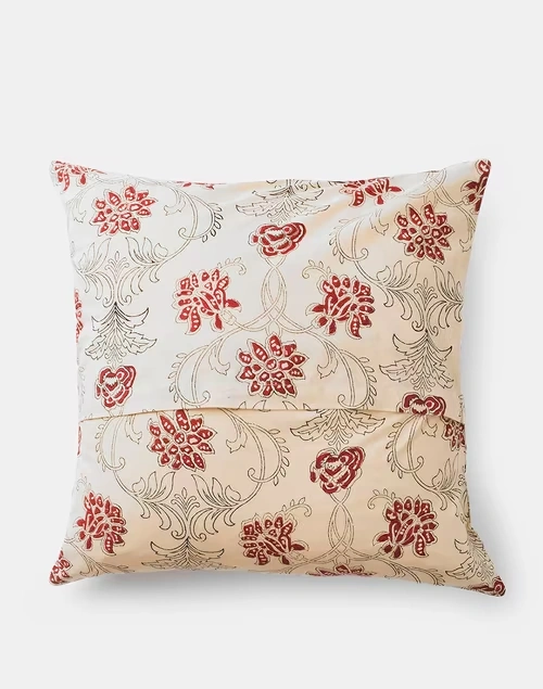 Blue Mehulika Cotton Printed Cushion Cover 3 Blue Mehulika Cotton Printed Cushion Cover