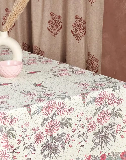 Multi Cotton Printed Table Cover Adira Hanit 4 Seater 4 Multi Cotton Printed Table Cover Adira Hanit 4 Seater