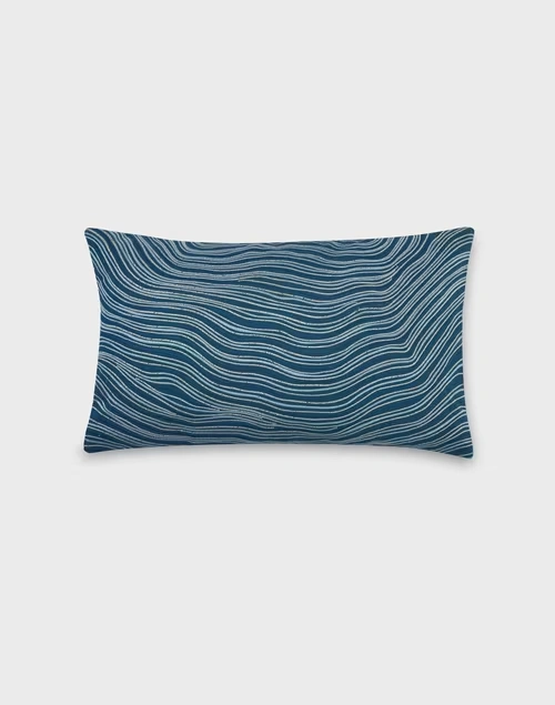 Blue Mehrish Cotton Cushion Cover