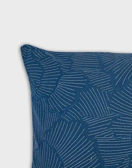 Blue Mehrish Cotton Cushion Cover 3 Blue Mehrish Cotton Cushion Cover