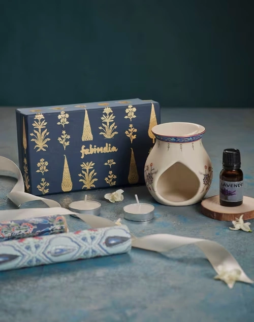 Multi Ceramic Lavanya Diffuser Gift Set