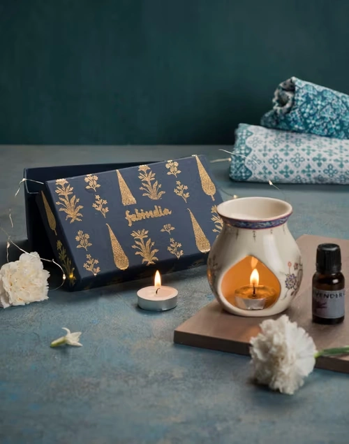 Multi Ceramic Lavanya Diffuser Gift Set