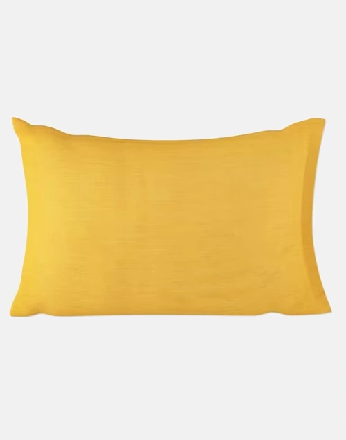 Yellow Cotton Pillow Cover Set Of 2 3 Yellow Cotton Pillow Cover Set Of 2