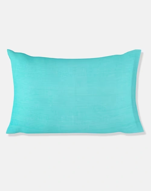 Turquoise Cotton Pillow Cover Set Of 2 3 Turquoise Cotton Pillow Cover Set Of 2