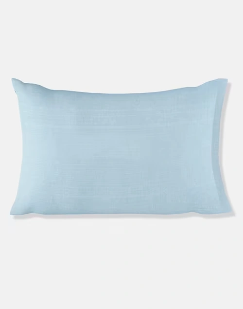 Blue Cotton Pillow Cover Set Of 2 3 Blue Cotton Pillow Cover Set Of 2
