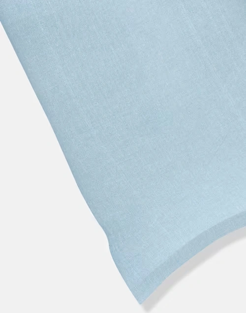 Blue Cotton Pillow Cover Set Of 2 4 Blue Cotton Pillow Cover Set Of 2