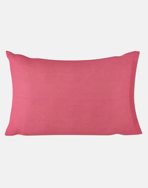 Pink Cotton Pillow Cover Set Of 2 3 Pink Cotton Pillow Cover Set Of 2
